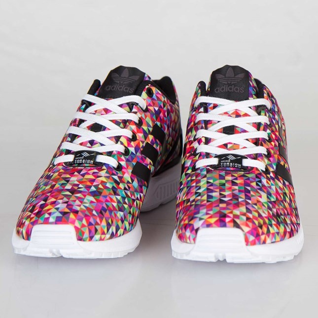 adidas zx flux multicolor prism femme